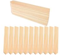 HOODANCOS 50pcs Plastic Plant Labels for Garden Pointed Shape, Easy to Carry and Save Effort, for Gardening Art and Plant Identification