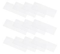 HOODANCOS 50Pcs Pre-Cleaned Microscope Slides with Ground Edges and 100Pcs 20X20Mm Pre-Cleaned Cover Slips for Laboratory and Biological Microscopy Use