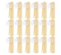 HOODANCOS 50Pcs Silicone Dog Finger Toothbrush with Soft Bristles for Cats and Puppies, Compact Pet Dental Brush for Home and Travel Teeth Cleaning