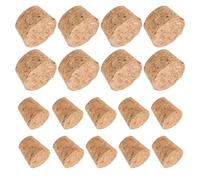 HOODANCOS 50pcs Wine Bottle Cork Stoppers Set 5 Sizes Soft Natural Cork Replacement Stoppers for Wine Bottles Portable and Convenient
