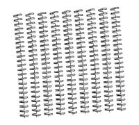 HOODANCOS 50pcs Wire Binding Spines Cinch for Reports Notebooks and Presentations Classrooms and Offices