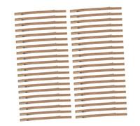 HOODANCOS 50pcs Wood Sticks Photo Prop Sticks Craft Logs with Clean Cuts Versatile Use for Flower Projects and Vase Decoration 10cm Length Natural Material