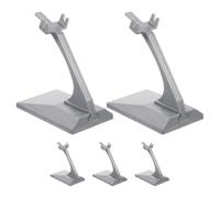 HOODANCOS 5pcs Aircraft Model Display Stands Plastic Plane Model Support Rack for Displaying Airplane on Tabletop Or Home Use
