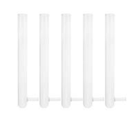 HOODANCOS 5pcs Ants Breeding Glass Tubes with Side Arm High Temperature Resistant Laboratory Test Tubes for Ant Landscaping and Scientific Storage