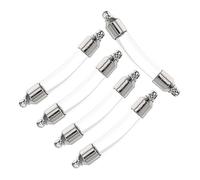 HOODANCOS 5pcs Glass Vial Necklaces Empty Apothecary Jars Bottles for Craft Projects