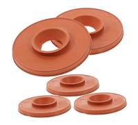 HOODANCOS 5pcs Rubber Filter Adapter for Buchner Funnel with Elasticity Smooth Surface Chemistry Filtration Support for Funnels and Tubes Laboratory Experiment Supplies Random Color
