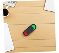 HOODANCOS 5Pcs Toilet Slide Door Sign Black Privacy Indicator for Bathroom and Office Self-adhesive Vacant Occupied Signboard with Smooth Surface and Easy Installation