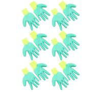 HOODANCOS 6 Pairs Hamster Training Gloves - Bite Resistant, Puncture Proof Small Animal Handling Mitts with Anti-Slip Grip - Washable Protective Gloves for Rodents and Birds