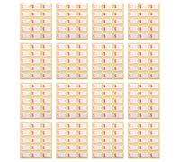 HOODANCOS 600pcs Removable Price Labels with Explosion Effect Writable Adhesive Price Tags for Retail Garage Flea Markets Cute Small Stickers for Quick Updates and Product Display