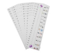HOODANCOS 60pcs Animal Desk Name Tags with Line Alphabet Strips and Adhesive Dots for Student Desk Personalization Writable Self Adhesive Classroom Labels for Kindergarten and Primary School