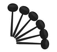 HOODANCOS 6pcs Handheld Eye Shield Occluder Plastic Eye Exam Tool for Accurate Optometry Testing Portable Lightweight Test Cover for Optical Shops and Clinics