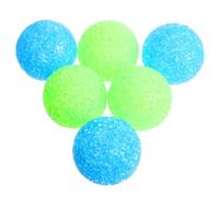 HOODANCOS 6Pcs Interactive Cat Plastic Ball with Bell Kitten Play Balls for Indoor Exercise and Hunting Instinct Stimulation Random Color