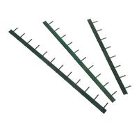 HOODANCOS 6pcs Micro Landscape Road Barriers for Model Railway Dioramas Miniature Road Fences with Realistic Detailing Authentic Sand Table Accessories for Scenic Layout Crafting