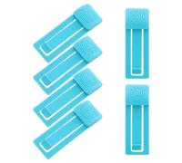 HOODANCOS 6pcs Paddle Board Fin Clips Surfboard Buckle Replacement Accessories with Elasticity Quick Adjustment for Enhanced Stability Broad Compatibility for Paddleboard and Sup Fins