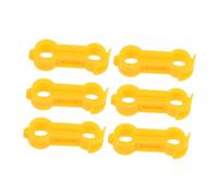 HOODANCOS 6pcs Parrot Leg Brace Bird Foot Straightener for Small Parrots Cockatiels Splay Leg Correction Rings Comfortable Foot Support for Home and Professional Use