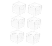 HOODANCOS 6pcs Transparent Portable Bug Viewers Magnifying Boxes for Outdoor Exploration and Insect Observation Educational Household Magnifier Cages for Cognitive Development and Nature