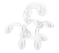 HOODANCOS 6pcs Transparent Silicone U-shaped Nose Pads Soft Anti-slip Cushions for Glasses Sunglasses Fit Comfortable Eyewear Nose Guards