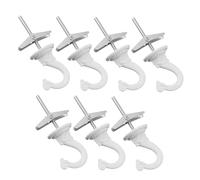 HOODANCOS 7Pcs Heavy Duty Plant Ceiling Hooks for Hanging Small Items Easy Installation Solid and Hollow Walls Nordic Style Swag Toggle Hooks for Ceiling Installation
