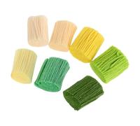 HOODANCOS 7pcs Latch Hook Yarn Pack with Assorted Acrylic Fiber Colors 3D Yarn Ball Design for DIY Craft and Knitting Projects for Adults and Beginners Seeking Creative