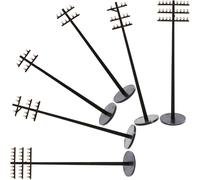 HOODANCOS 87 Scale Model Railway Scenery Accessories for DIY Sand Table and Mini Park Decoration