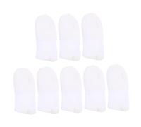 HOODANCOS 8pcs Cat Finger Toothbrush Portable Soft Pet Teeth Cleaning Tools for Dogs and Kittens Comfortable Fit Lightweight Oral Care