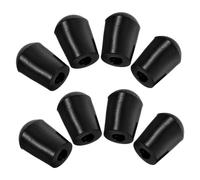 HOODANCOS 8pcs Cello Endpin Rubber Tips Non-slip Spike Holders with Rubber Pads for Cello and Bass Protection Enhanced Floor Grip Compatible with Various Models Easy to Install