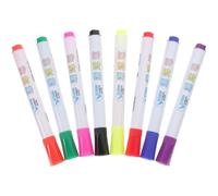 HOODANCOS 8pcs Floating Painting Pens, Colourful Erasable Whiteboard Markers, Stimulate Imagination, Smooth Writing, Plastic Material, Fun Water Colour Pen