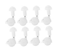 HOODANCOS 8pcs Pet Cage Casters White Wheels Universal Replacement for Cat Wire Kennel Heavy Duty Crate Wheels Suitable for Indoor Cat and Dog Cages