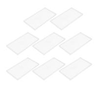 HOODANCOS 8pcs Plastic Banknote Case Holder for Preservation and Collection, Dust-Proof Portable Money Holder with Capacity to Hold 10 Banknotes, Suitable for Documents and Stamps Exhibition