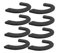 HOODANCOS 8Pcs Wall Mounted Barbell Rack Cover Sleeve for Dumbbell Rods Household Storage Protector Non-slip Gym Equipment Guard for Home and Office Use