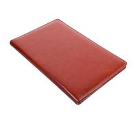 HOODANCOS A5 Small Leather Clipboard Magnetic Padfolio Writing Pad Restaurant Hotel Menu Folder Board Brown