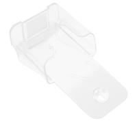 HOODANCOS A6 Acrylic Document Holder Wall Mounted Single Layer File Rack Brochure Stand Desktop Paper Organizer for Office and Home