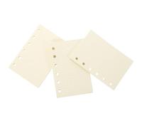 HOODANCOS A7 Notebook Refill Paper Set 3pcs - 6-hole Loose Leaf Binder Inserts with Grid, Blank, and Dot Styles - Planner Refill Sheets for Personal Organizers and Notebooks