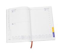 HOODANCOS Academic Planner Daily Notebook with Spacious Layout and Smooth Writing Paper for Home Office Scheduling and Weekly Organizer Planning in English