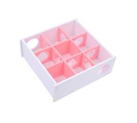 HOODANCOS Acrylic Hamster Maze Tunnel for Small Pets Pink Labyrinth Activity House Pet Play for Gerbils Chinchillas with Exercise and Boredom Relief