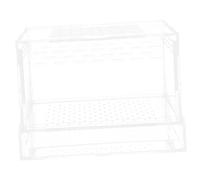 HOODANCOS Acrylic Insect Enclosure Feeding Box for Mealworms Crickets Spiders Reptile Breeding Cage Safe Habitat for Turtle Snail Pets