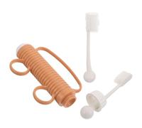 HOODANCOS Adaptive Toothbrush for Elderly with Ergonomic Comfortable to Hold Handle and Replaceable Soft Head, Designed for Disabled Adults and Daily Oral Care Routines, Plastic Material