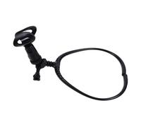 HOODANCOS Adjustable Neck Microphone Holder with Ergonomic Neck Handsfree Design Reduces Wind Noise Interference, Suitable for 24mm-45mm Diameter Microphones for Performers and Artists