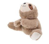 HOODANCOS Adorable Sloth Stuffed Animal Plush with Cartoon Design Soft Plushie for Home and Car Dashboard Decoration Comfortable and Lovely Plush Sloth Doll for Room Display