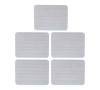 HOODANCOS Alphabet and Number Dry Erase Whiteboards with Ruled Lines 9X12 Inch 5Pcs for Student Learning and Small Group Teaching
