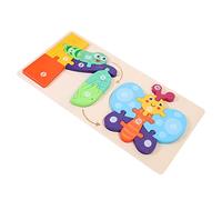 HOODANCOS Animal Growth Process Jigsaw Puzzle Educational Wooden Puzzle for Enhances Color Recognition Hand Eye Coordination Imagination Development for Classroom Home Learning