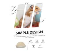 HOODANCOS Animal Triangle Pet Toilet Litter Tray for Rabbits Guinea Pigs and Hamsters Space Corner Potty Trainer with Rounded Mesh Edges Easy to Use and Clean Pet Pee Container