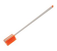 HOODANCOS Aquarium Algae Scraper with Long Handle for Glass Fish Tanks Scratch-resistant Fish Tank Cleaning Brush for Complete Wall Coverage Easy Maintenance Tool for Turtle Home