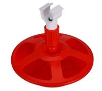 HOODANCOS Automatic Poultry Waterer with Leakproof Base and Built Bowl Adjustable Chicken Coop Watering System for Ducks Quails Chicks Efficient Water Conservation Farm Supplies