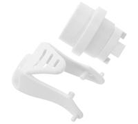 HOODANCOS Automatic Toothpaste Squeezer Pump Wall Mount Toothpaste Dispenser Parts Quick Installation Prevents Excess Usage Modern Stylish Design for Bathroom Repair