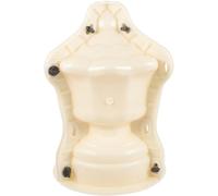 HOODANCOS Balustrade Concrete Mold Ball Shaped Cement Mold Roman Style Plastic Smooth Surface No Burrs DIY Enthusiast Garden-Lovers Beige Landscaping of Gardens and Communities