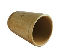 HOODANCOS Bamboo Pen Holder Desktop Organizer Sturdy Chinese Style Carved Brush Pen Case Pencil Stand for Office Essentials and Artistic Desk Storage