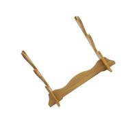 HOODANCOS Bamboo Sword and Flute Display Stand Storage Holder Desktop Organizer for Katana Wakizashi Swords and Musical Instruments