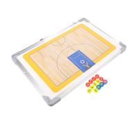 HOODANCOS Basketball Draft Board Aluminum Alloy Frame PVC Plastic Display Board Enhanced Feedback Easy to Carry for Basketball Training
