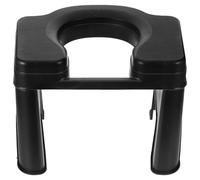 HOODANCOS Bathroom Footstool Toilet Step Stool High Non-Slip Poop Stool for Home Squatting Aid Material Stable and Comfortable for Adults and Seniors